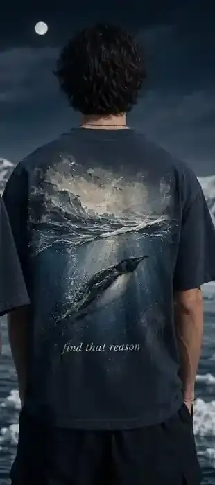 Find That Reason Tee back mockup